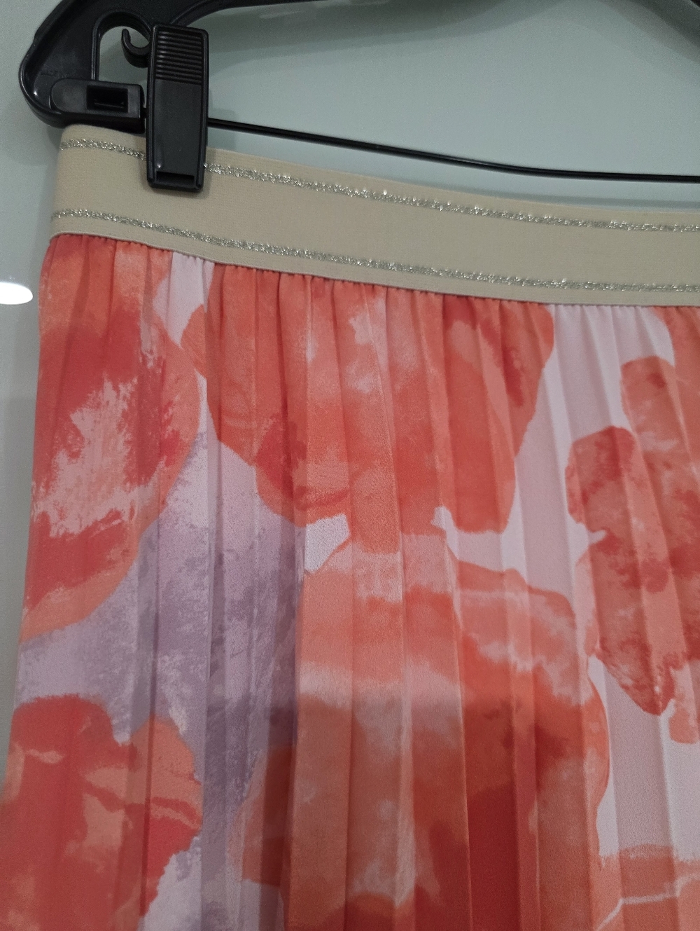 Gerry Weber Lemon Soul Floral Pleated Midi Skirt EU 40 US 10 - Picture 7 of 16